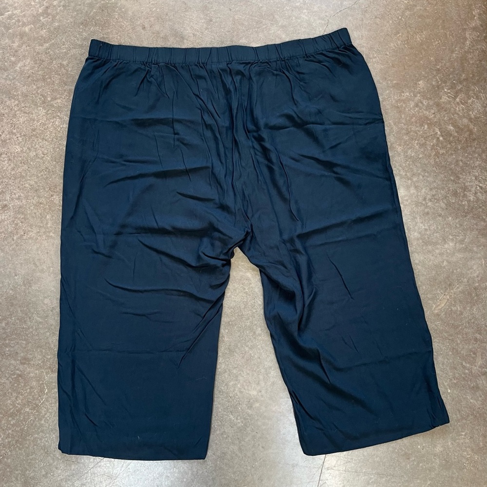 J. Jill Navy Blue Cropped Pants 4X